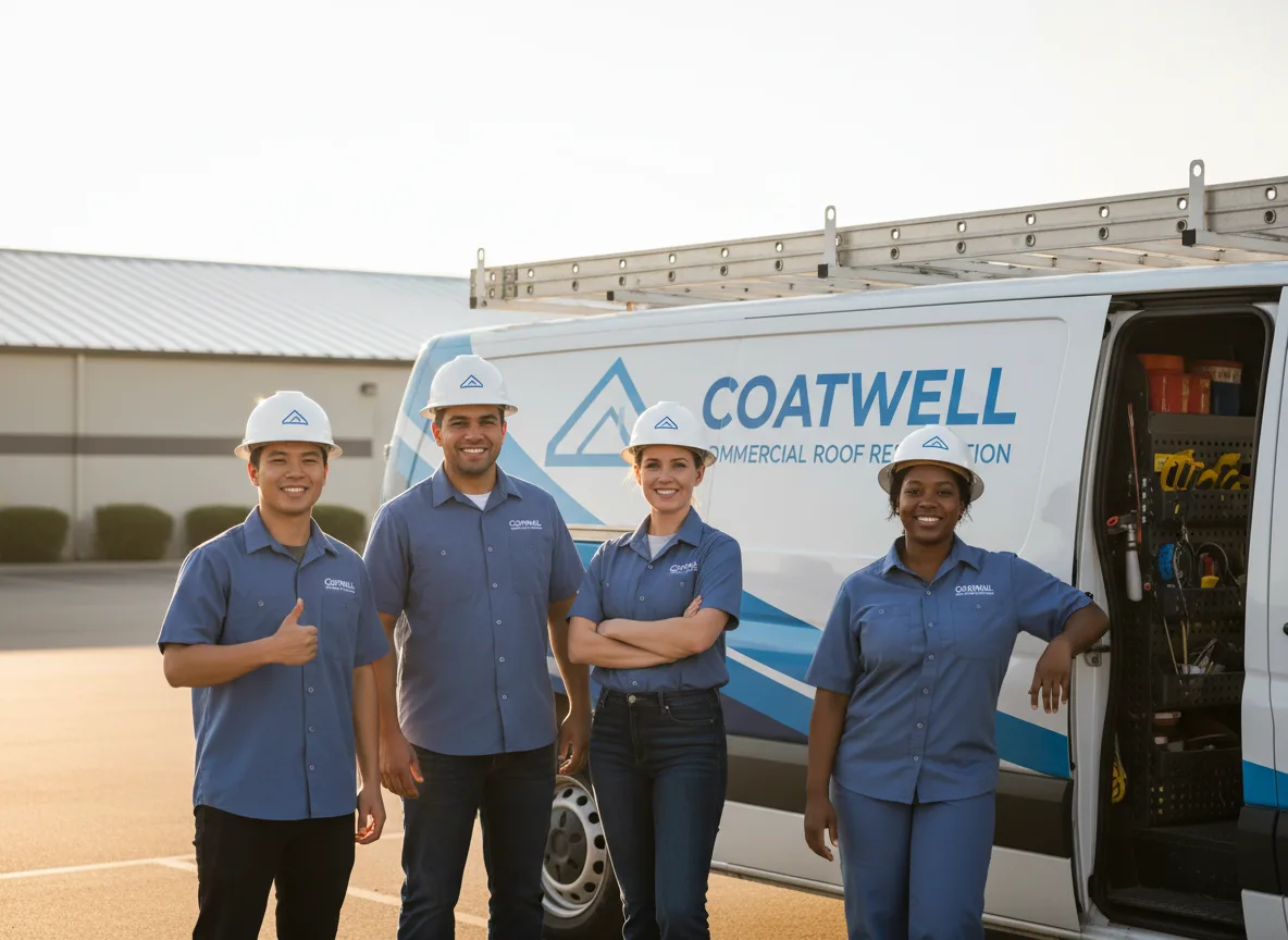 Commercial roof coating company in Fairland, IN